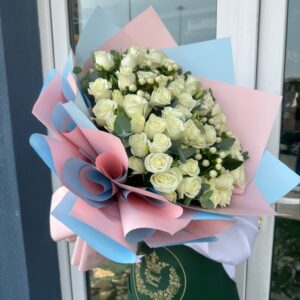 R003 White Baby Rose