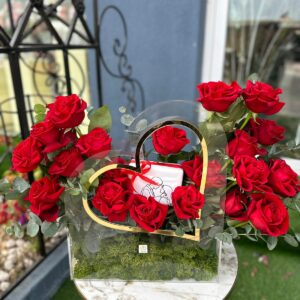 R016 Stand Heart Bag